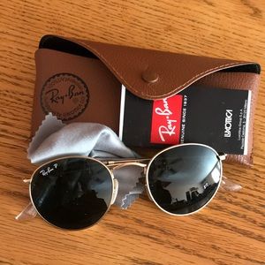 Ray bans 3447 gold frames